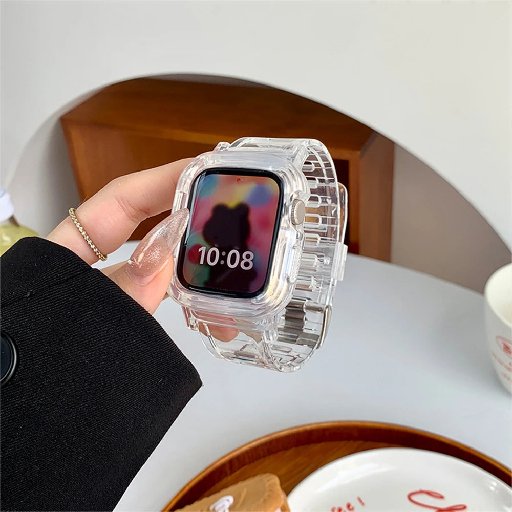 Verona™ - Summer Gradient Sport Band + Case For Apple Watch