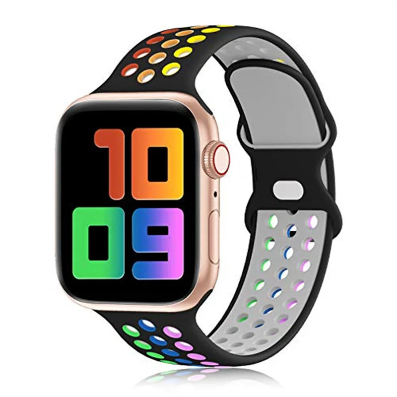 Barcelona™ | Silicone Sport Band For Apple Watch
