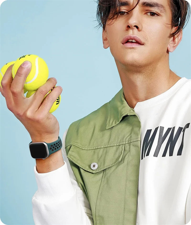 Barcelona™ | Silicone Sport Band For Apple Watch