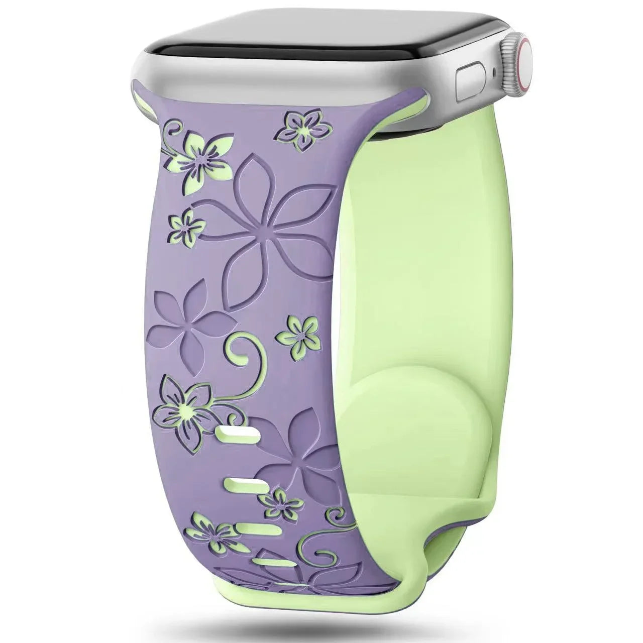 Narei™ - Engraved Silicone Strap for Apple Watch