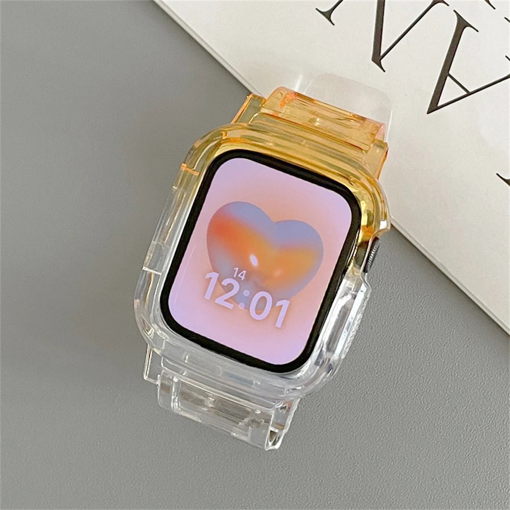 VYLOX™ - Summer Gradient Sport Band + Case For Apple Watch