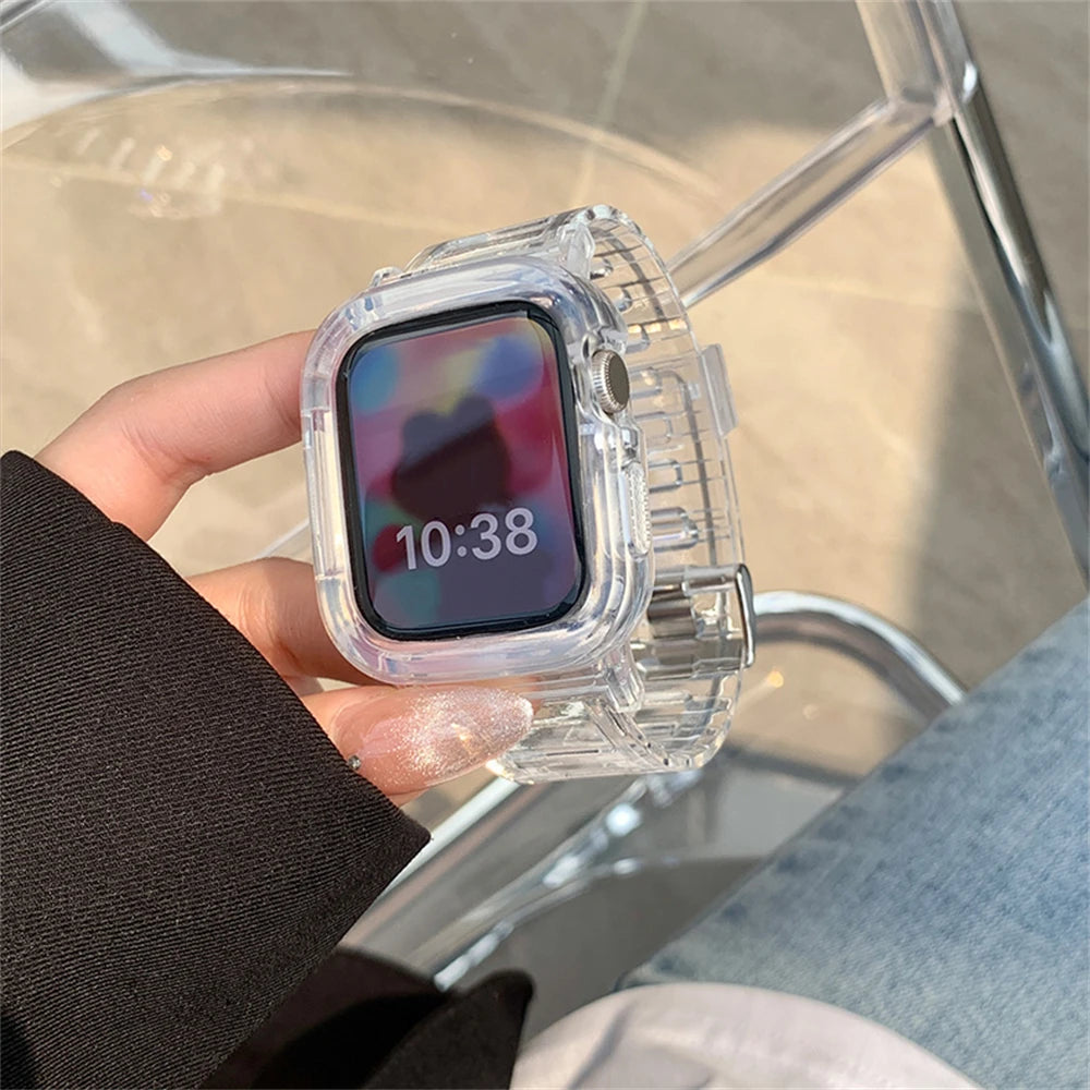 Verona™ - Summer Gradient Sport Band + Case For Apple Watch