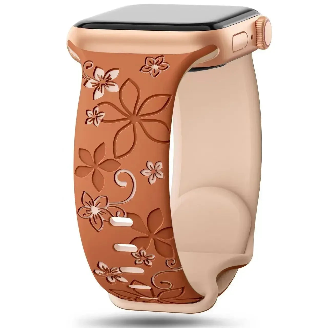 Narei™ - Engraved Silicone Strap for Apple Watch
