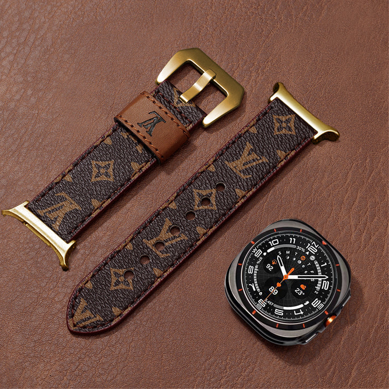 Premium Handmade Leather Band For Samsung Watch Ultra