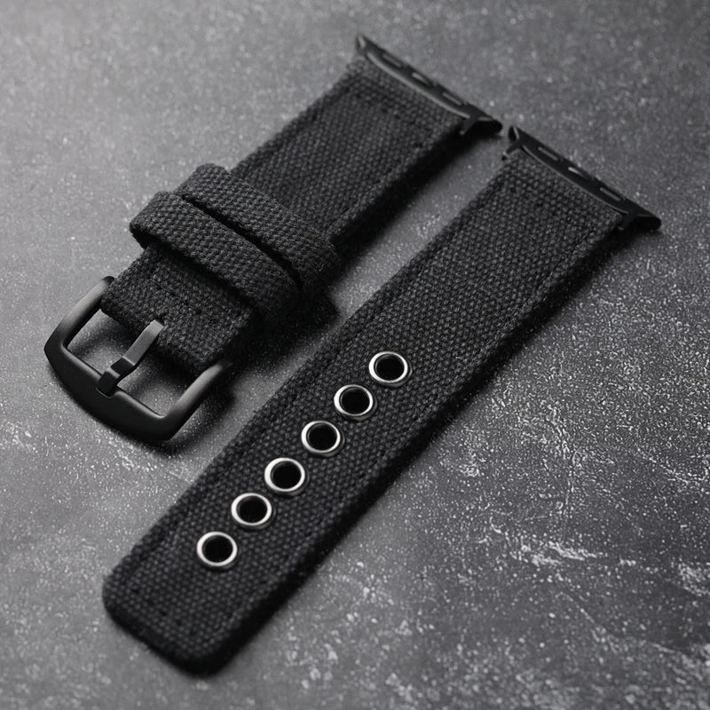 Voyage™ | Military Canvas Apple Watch Strap