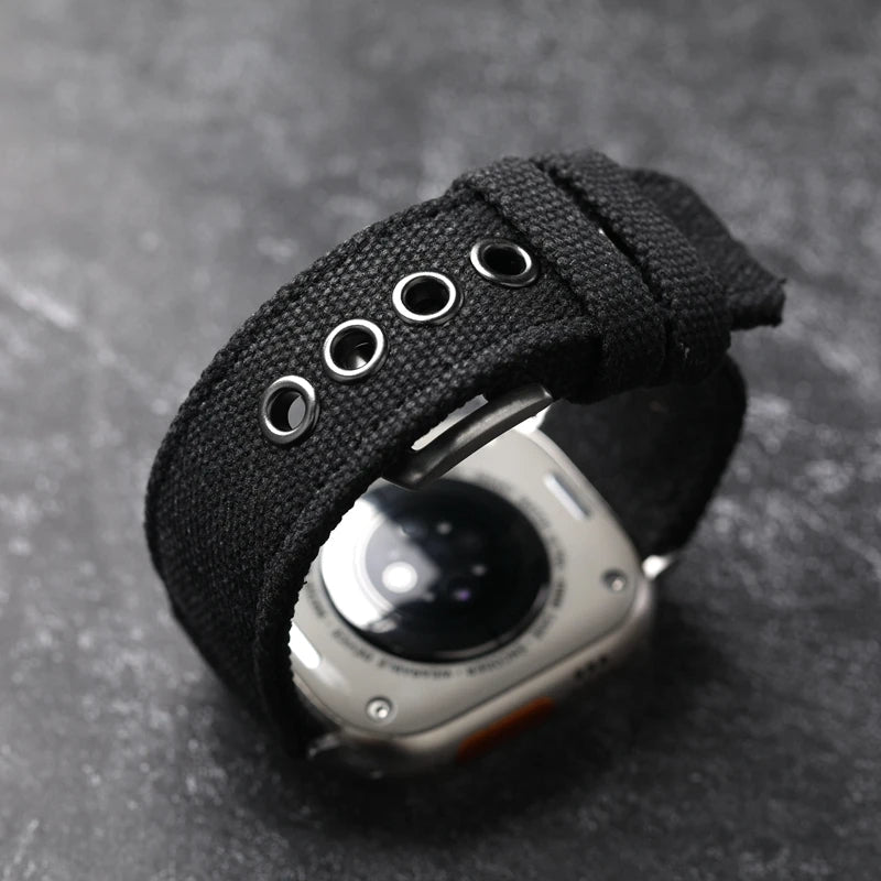 Voyage™ | Military Canvas Apple Watch Strap
