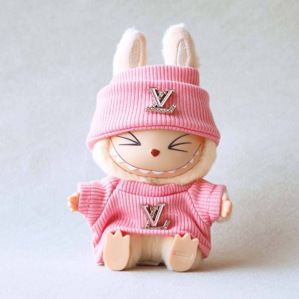 L Style Luxe Logo Outfit for Labubu