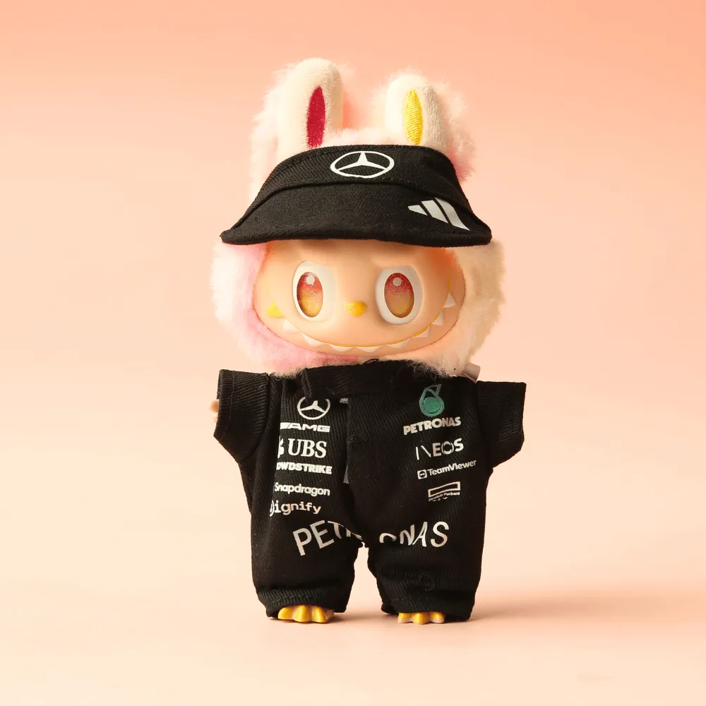 Mercedes-AMG F1 Racing Suit, Suit & Cap – Labubu Clothes