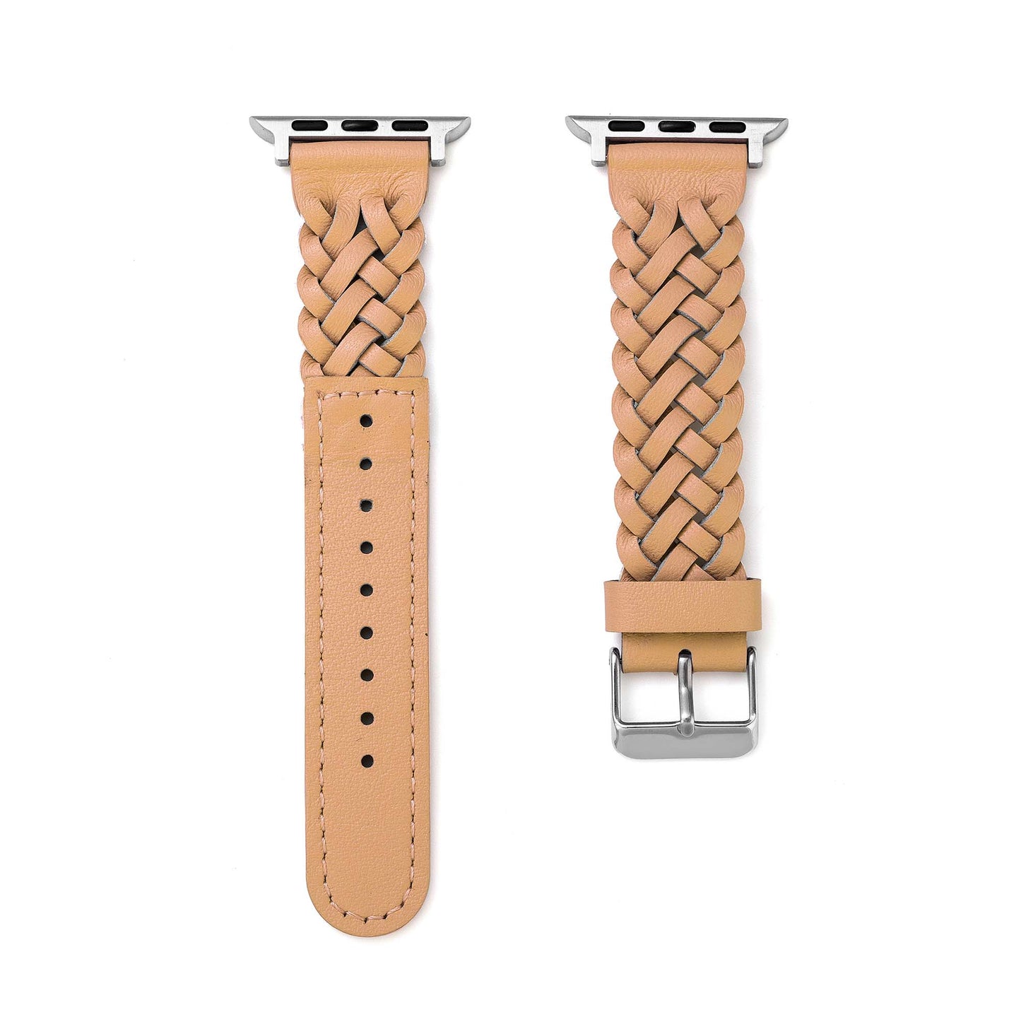 Braidera™ – Braided Genuine Leather Watch Band