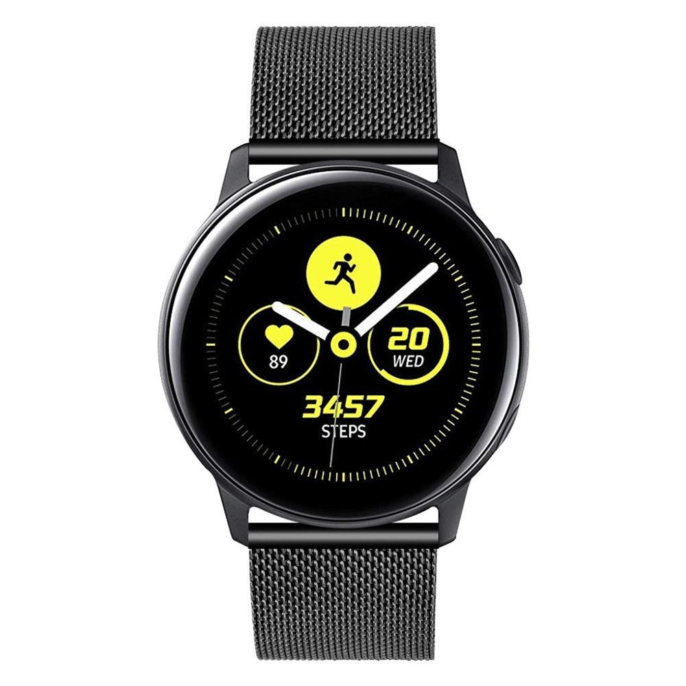 Black Premium Milanese Strap | For Huawei & Amazfit Smartwatches