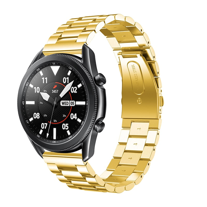 Gold Vintage Steel Strap | For Huawei & Amazfit Smartwatches