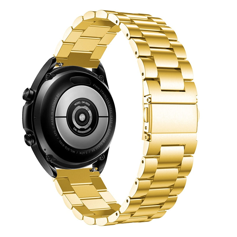 Gold Vintage Steel Strap | For Huawei & Amazfit Smartwatches