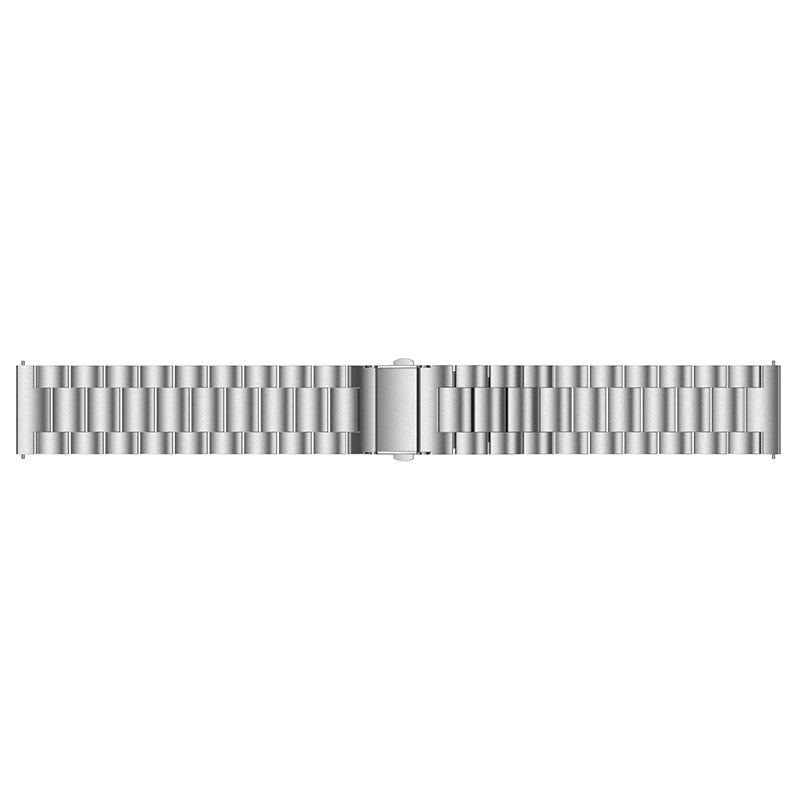 Silver Vintage Steel Strap | For Huawei & Amazfit Smartwatches