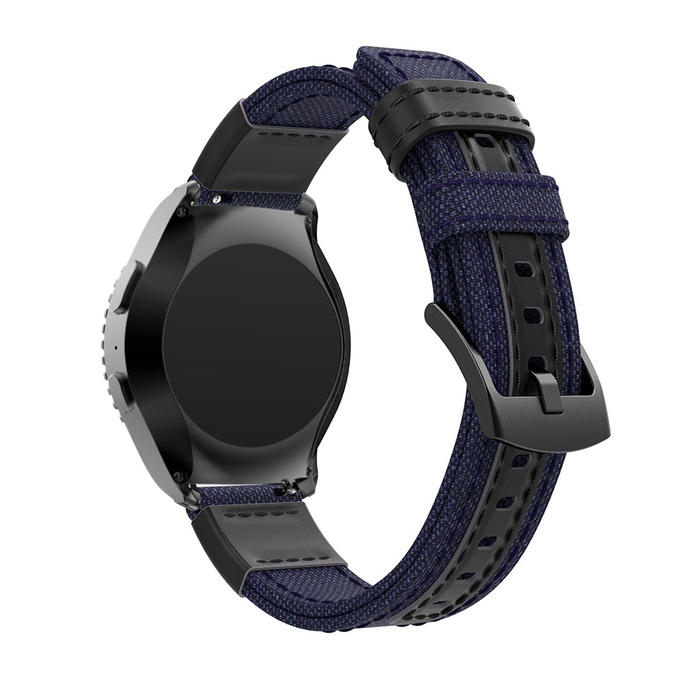 Blue Canvas Adventurer® Strap | For Huawei & Amazfit Smartwatches