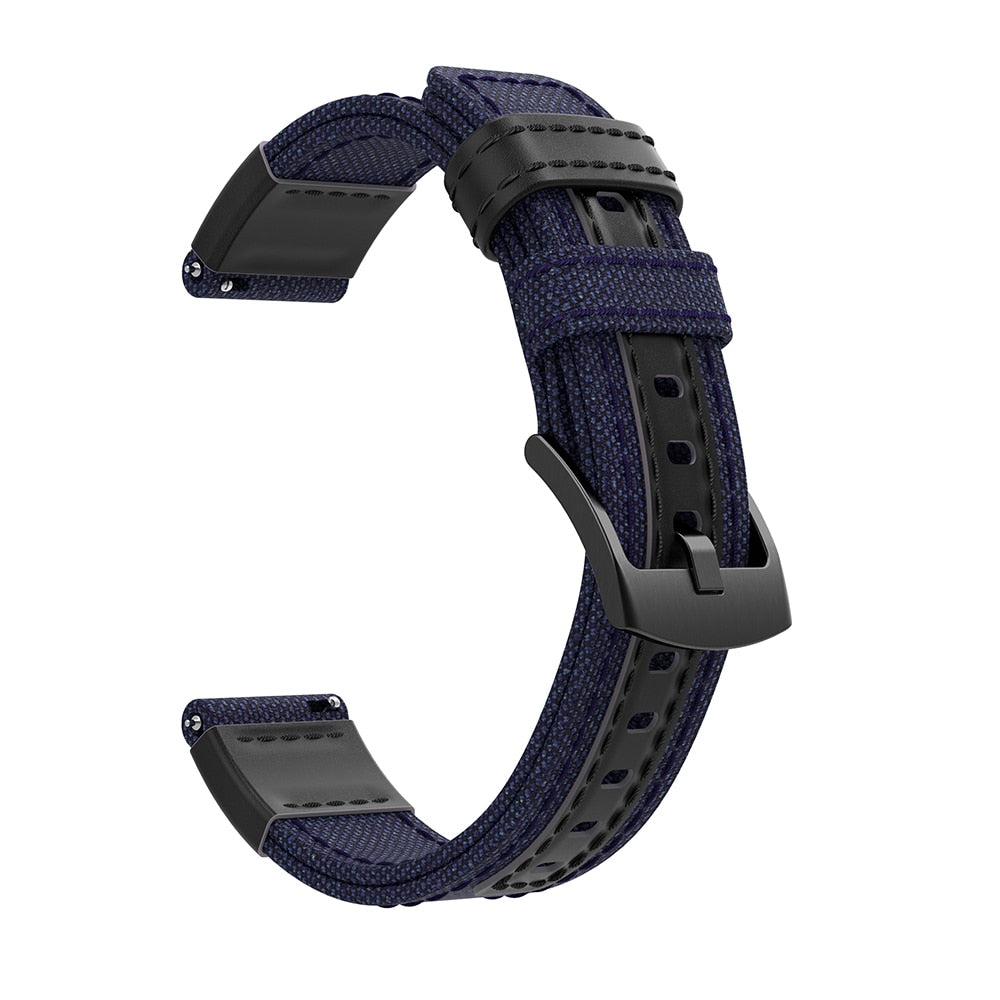 Blue Canvas Adventurer® Strap | For Huawei & Amazfit Smartwatches