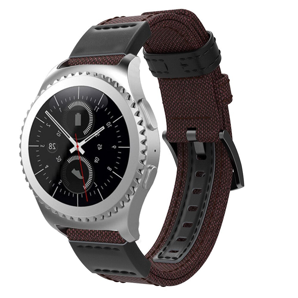 Red Canvas Adventurer® Strap | For Huawei & Amazfit Smartwatches