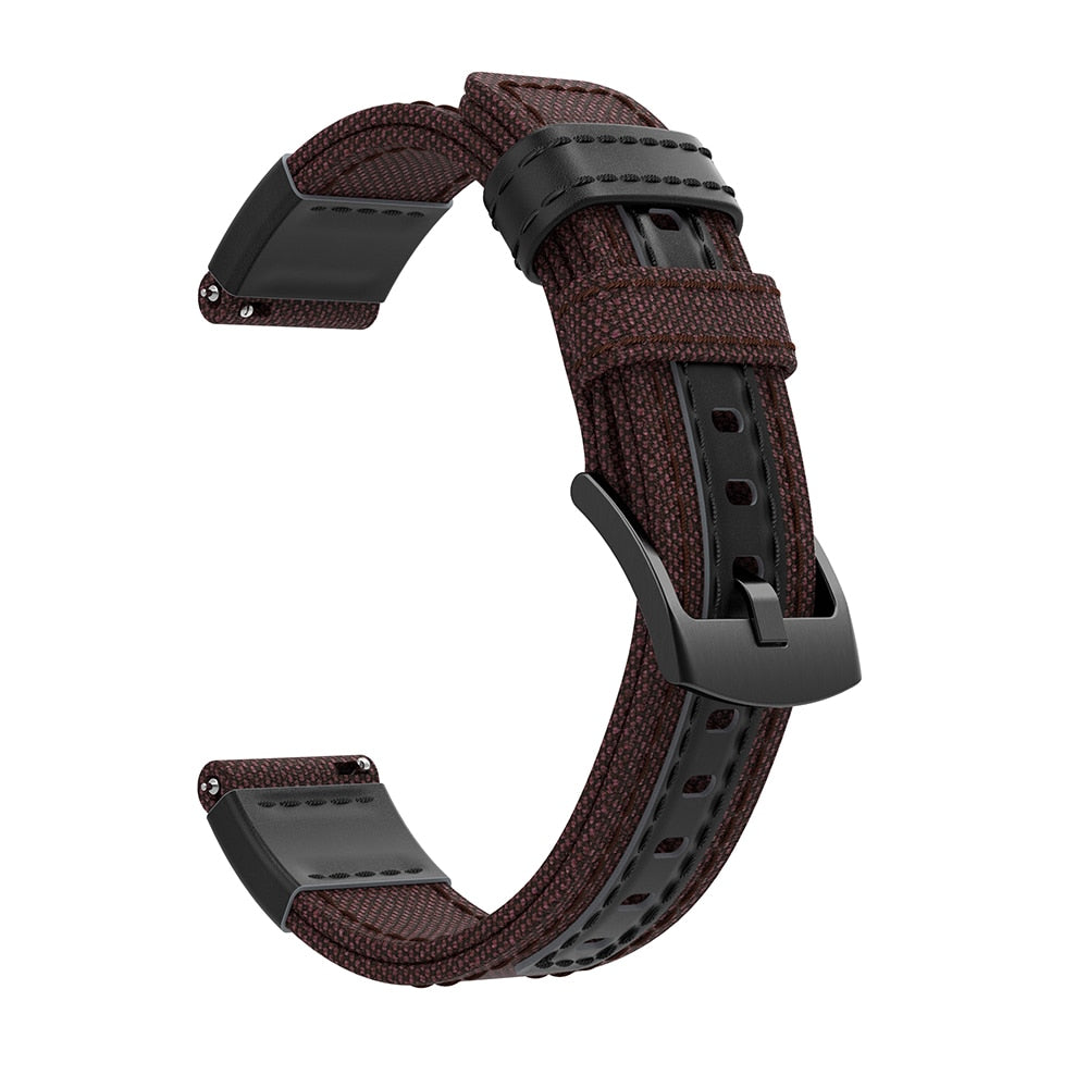 Red Canvas Adventurer® Strap | For Huawei & Amazfit Smartwatches