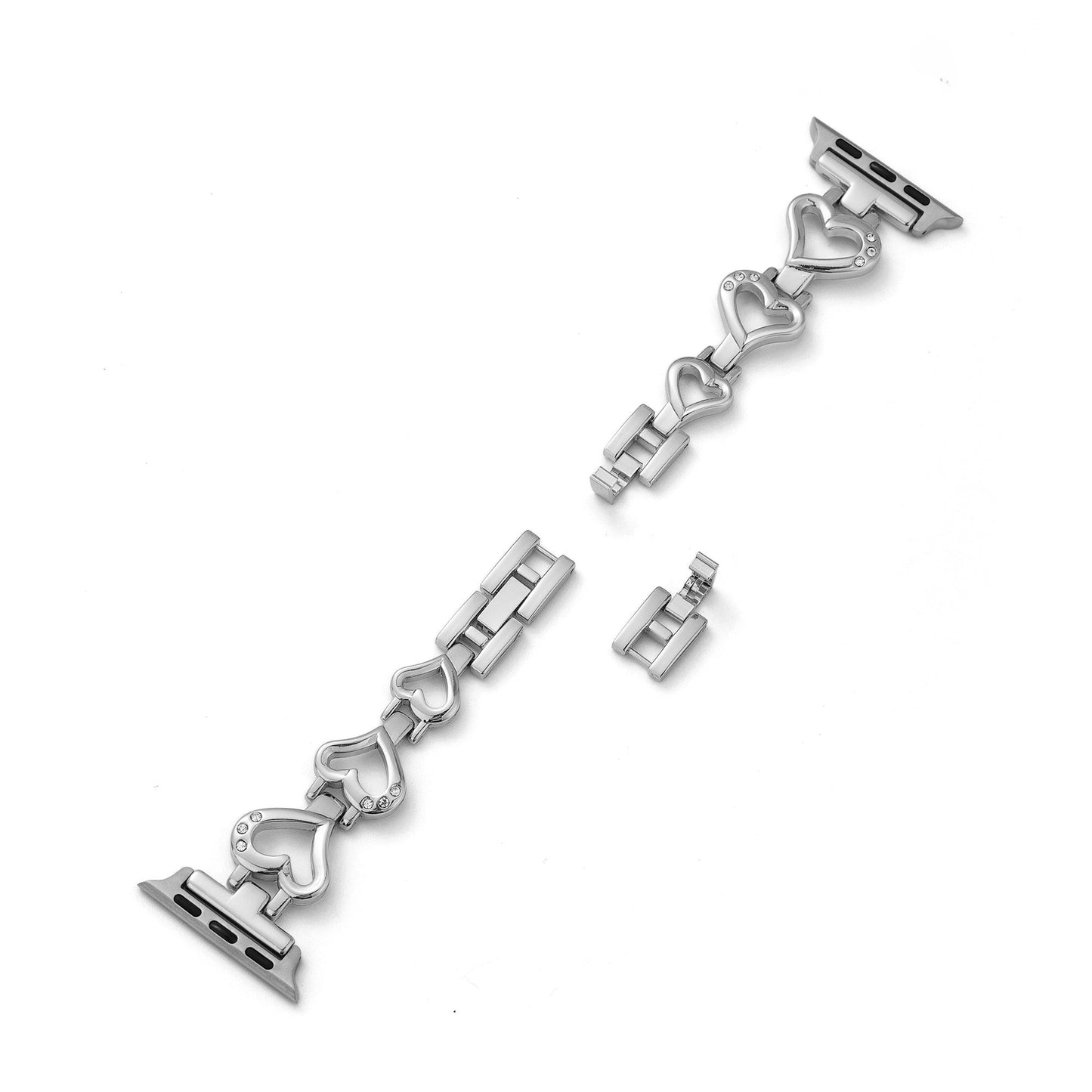 Hearthollow™ – Uhrenarmband aus Metall mit ausgehöhltem Herz