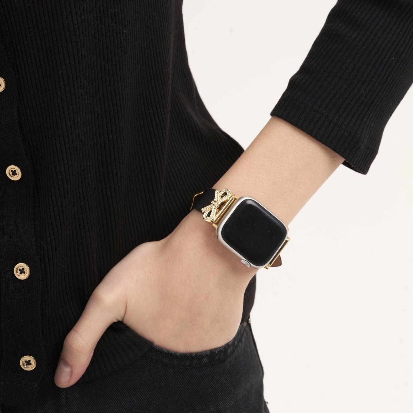 Bowcrystal™ – Crystal Bowknot Watch Band