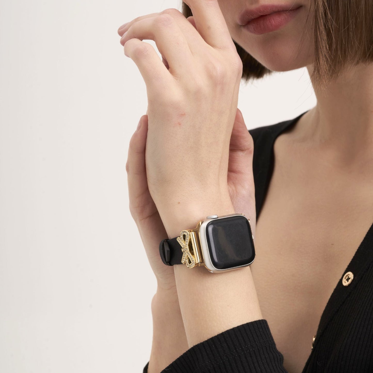 Bowcrystal™ – Crystal Bowknot Watch Band