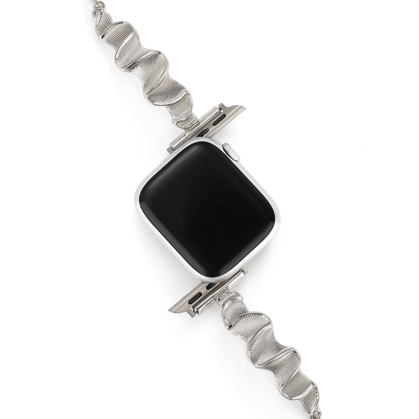 Wavelex™ – Glattes, gewelltes Metallarmband
