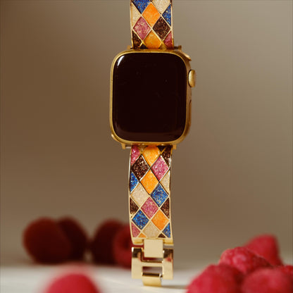 Exodiamond™ – Exotisches Uhrenarmband mit Diamantgitter