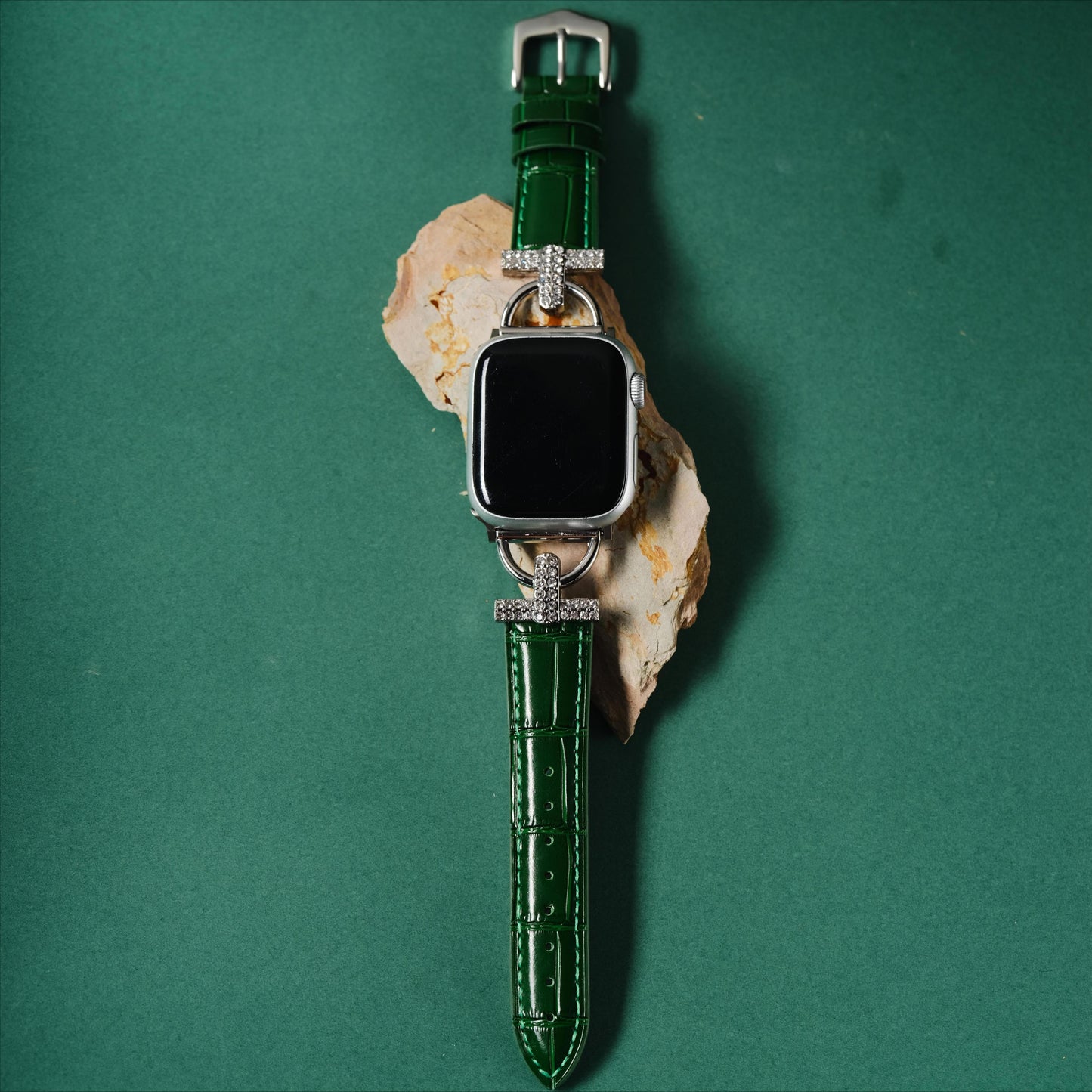Rhinoclass™ – Klassisches Uhrenarmband mit Strasssteinen