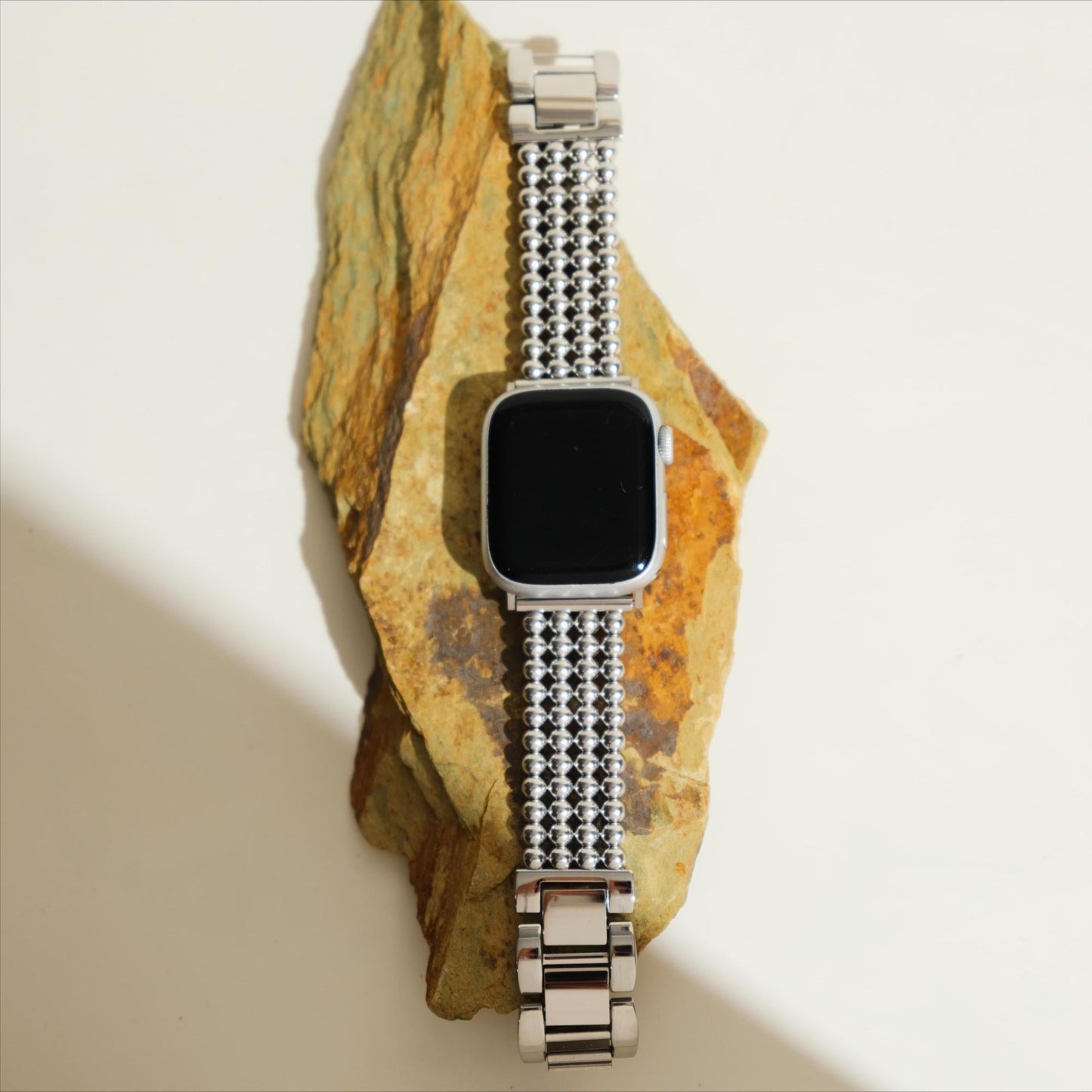 Beadsteel™ – Stainless Steel Beaded Watch Band