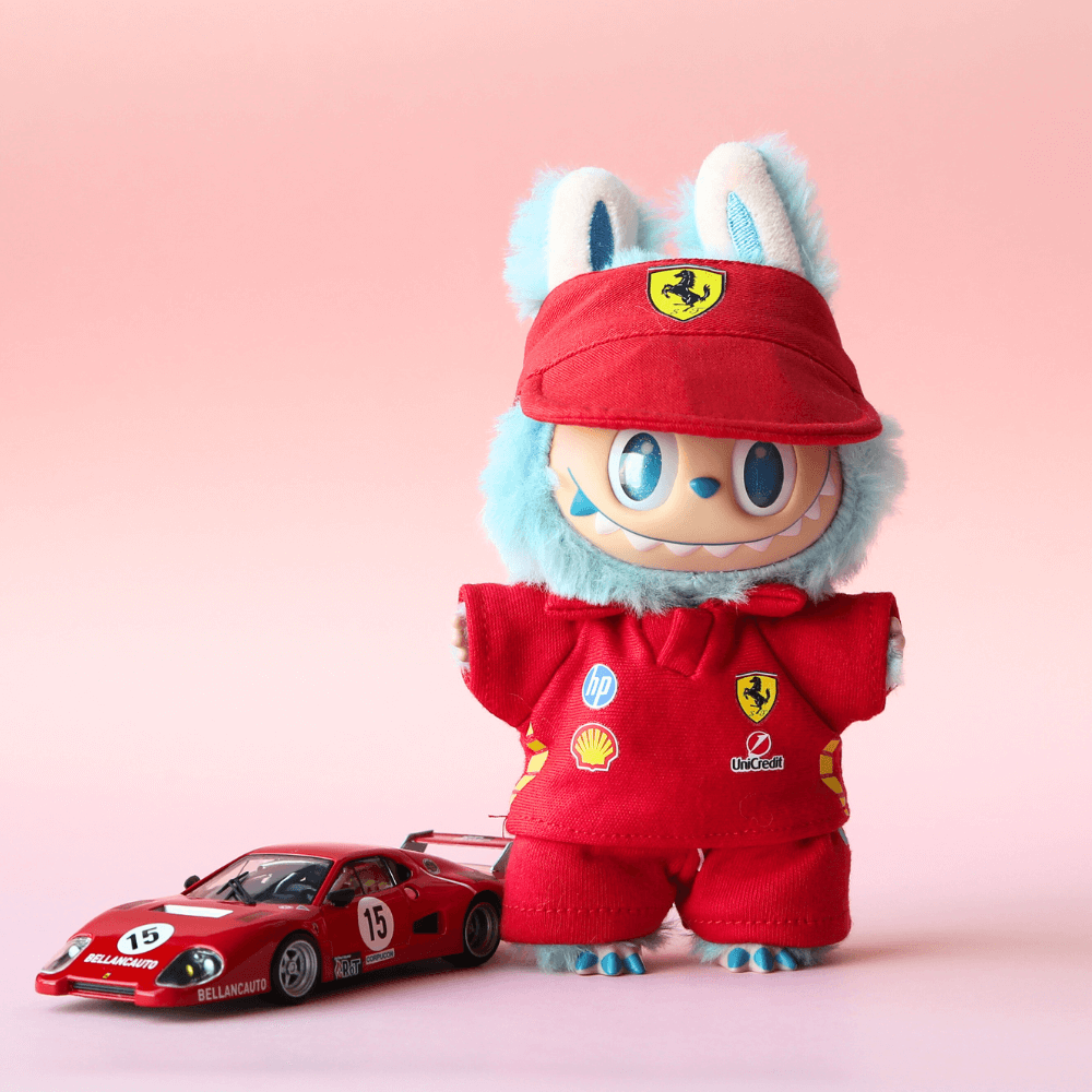 Formula 1 Ferrari 3-piece Set- Labubu Clothes