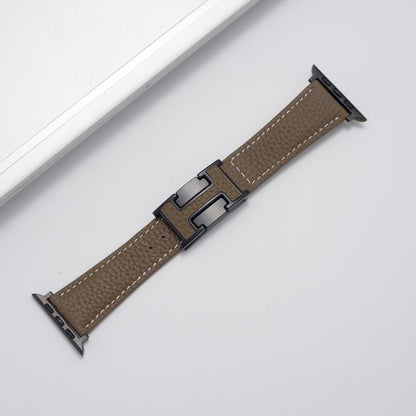 H™ - Leather Magnetic Buckle Strap for Apple Watch