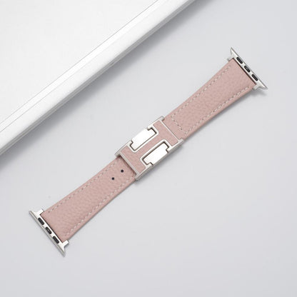 H™ - Leather Magnetic Buckle Strap for Apple Watch