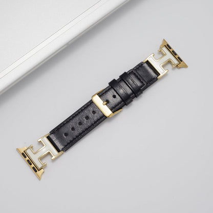 Alure™ – Elegant Holiday Leather Strap For Apple Watch