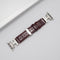 Dark Brown Band-Silver Adapter
