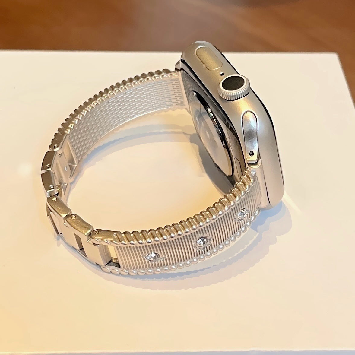 Kim™ | Premium Diamond Metal Band for Apple Watch