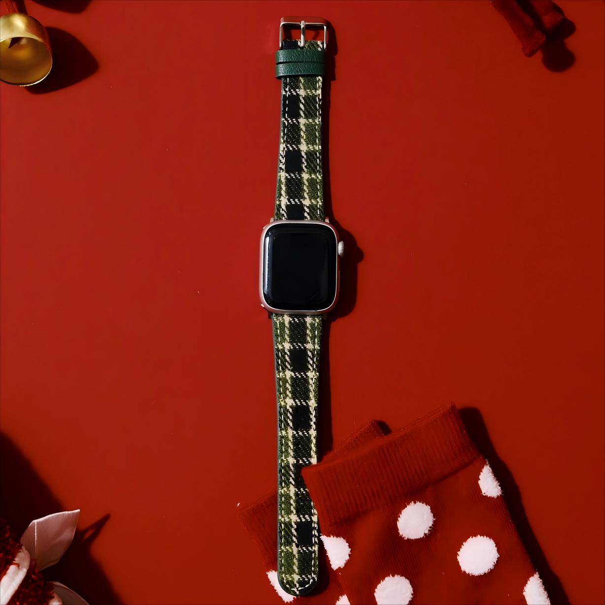 Preplaid™ – Preppy Plaid Uhrenarmband