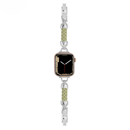 Wovelin™ – Schmales Uhrenarmband aus gewebtem Metall