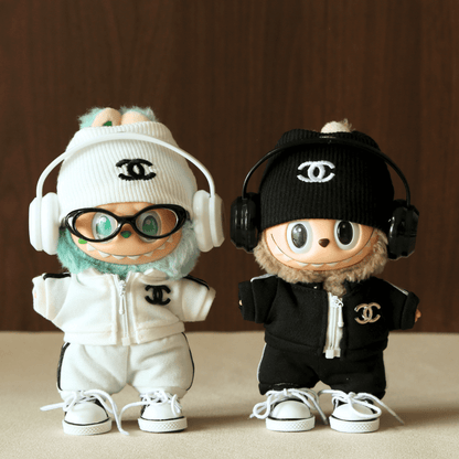Chic Parisian Fashion Set for Labubu