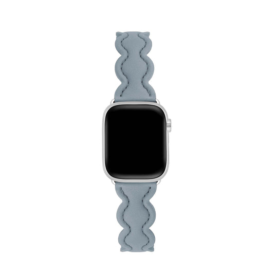 Scallora™ – Uhrenarmband aus gewelltem Leder