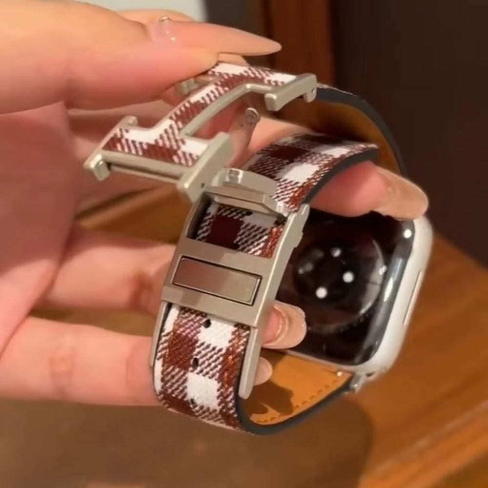 H 2.0™ – Designer Canvas Strap For Apple Watch