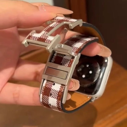 H 2.0™ – Designer Canvas Strap For Apple Watch