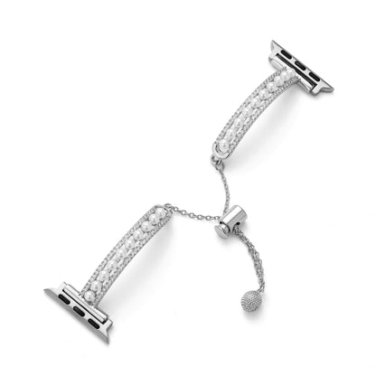 Beadcopra™ – Pearl Beaded Copper Watch Band