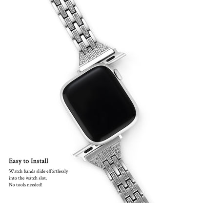 Embellura™ – Diamantverziertes Metallarmband