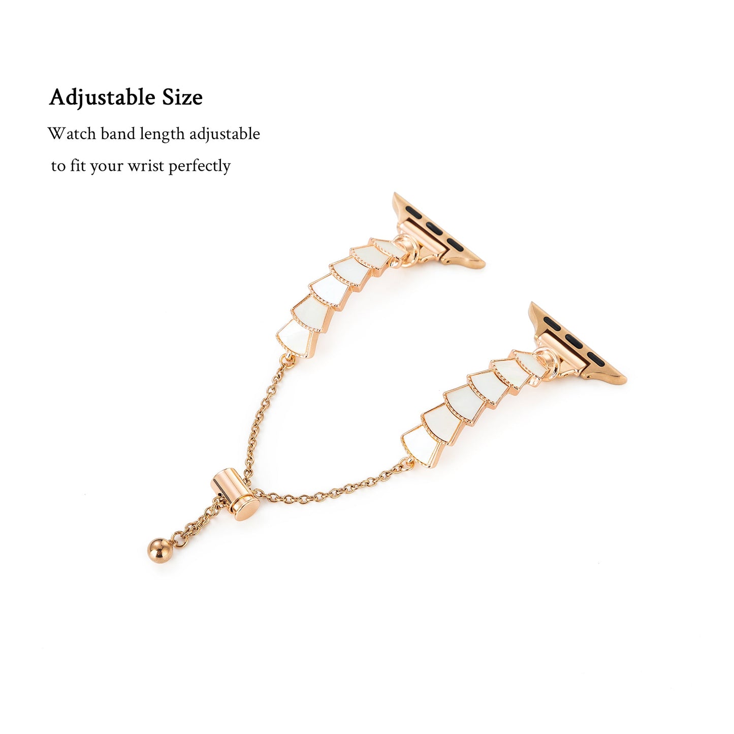 Seashelluxe™ – Glitzerndes Muschelarmband
