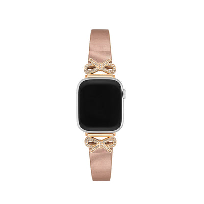Uhrenarmband mit Kristallschleife
