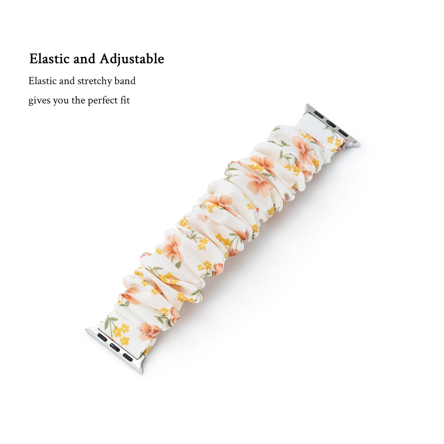 Floraflex™ – Elastisches Uhrenarmband mit Blumenmuster