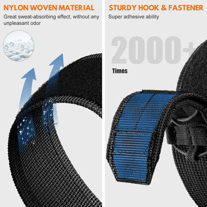 TundraWeave™ - Nylon Canvas Loop Velcro Strap For Apple Watch