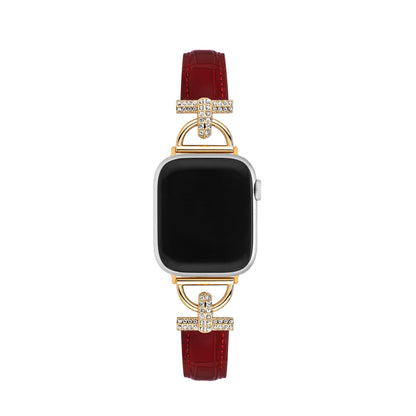 Rhinoclass™ – Klassisches Uhrenarmband mit Strasssteinen