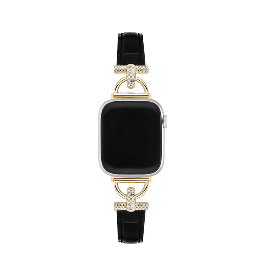 Rhinoclass™ – Klassisches Uhrenarmband mit Strasssteinen