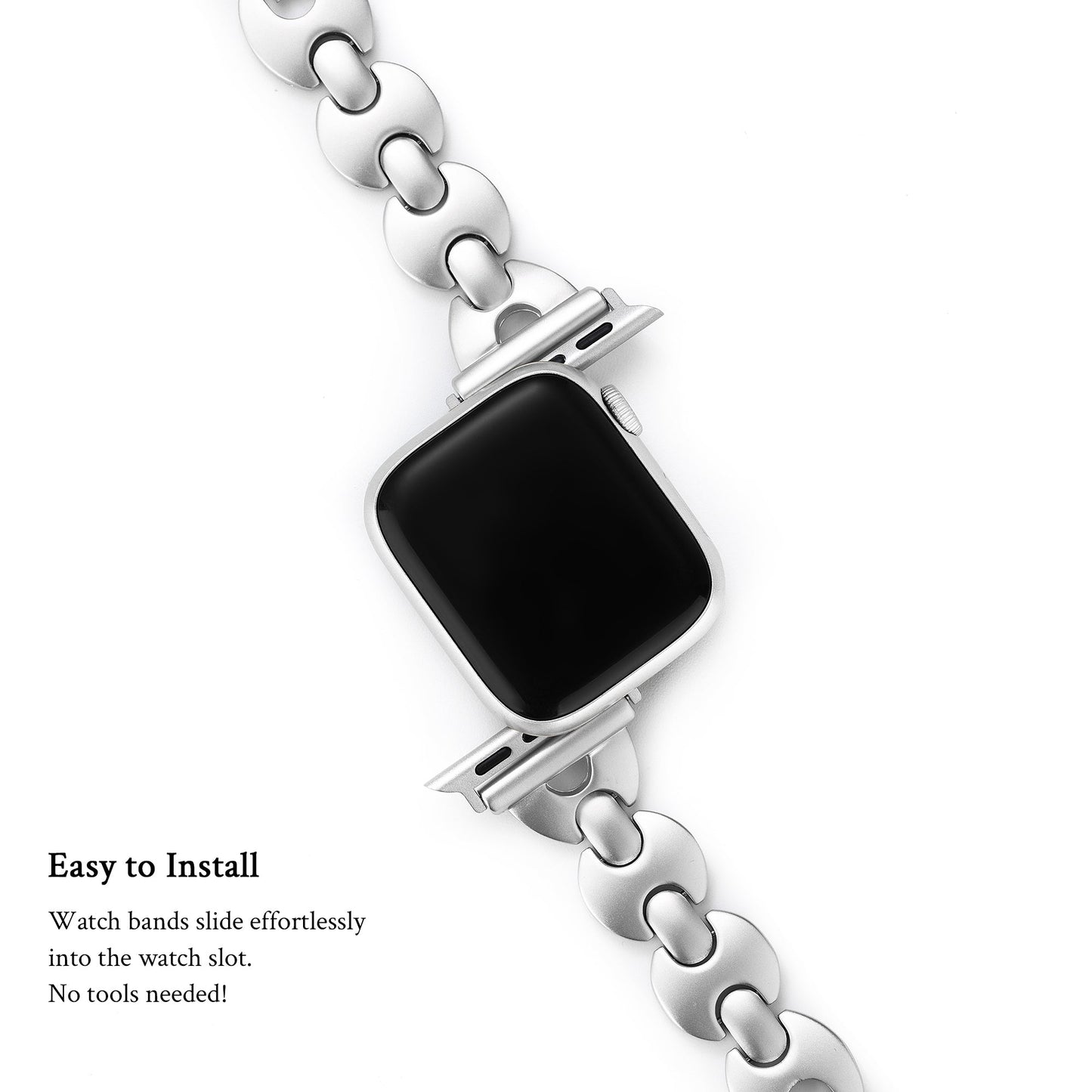 Geosleek™ – Elegantes Uhrenarmband aus Geo-Metall
