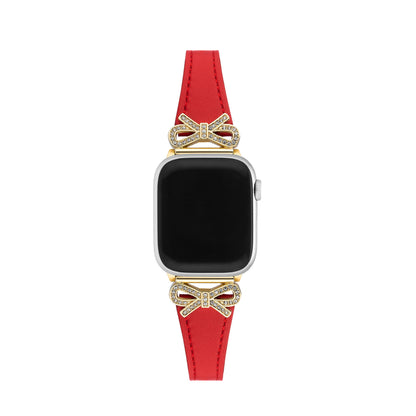 Uhrenarmband mit Kristallschleife
